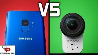 Action Camera VS Cell Phone for Vlogging Whats the BEST BEGINNERS CAMERA [upl. by Samaj]