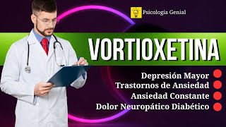 VORTIOXETINA  Antidepresivo  Dosis  Cómo actúa en el cerebro  Precaución 💊 Vortioxetina Precio [upl. by Beutler]