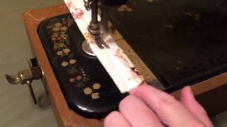 Vintage NEW HOME Sewing Machine [upl. by Ardiek670]