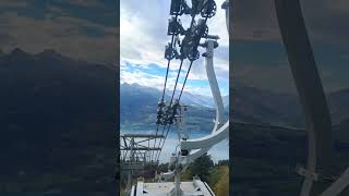 17GUB Beatenberg  Niederhorn 😍😍 Einzige fix geklemmte Dreiseilumlaufbahn der Schweiz Streiff [upl. by Ezalb]