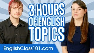 Learn English in 3 Hours  ALL You Need to Master English Conversation [upl. by Kippar775]