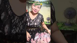 Adobong Sitaw na may Baka at Pritong Salmon [upl. by Litman]