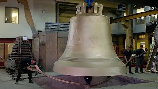 Biggest Ringing Churchbell on Earth [upl. by Ahsiuqat273]