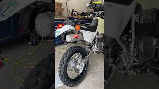 2022 XR650L with XR only supertrap exhaust unjetted…for now [upl. by Cynthie]