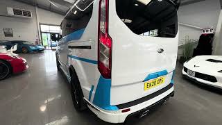 Ford Tourneo Custom 20 320 Ecoblue Titanium x Auto L1 Euro 6 Ss 5dr White EK20OPS [upl. by Gen]