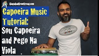 Capoeira Music Tutorial Sou Capoeira e Pego na Viola [upl. by Adnov]