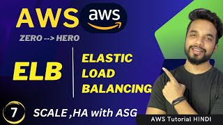 AWS ELB amp Auto Scaling Groups Explained Practical Examples for Beginners HINDI [upl. by Erual]