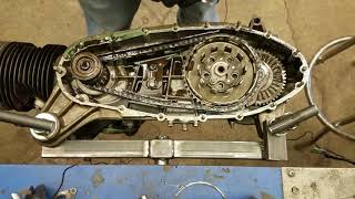 Lambretta Clutch Removal [upl. by Atinej]