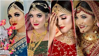 Shamima Afrin Omi in bridal look Shamima Afrin Omi new tiktok in 2021 Omis all bridal look🥰🥰 [upl. by Selia]