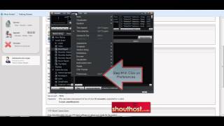 How to create a Centova Cast v3 DJ Account and connect Winamp  SHOUTcast DSP to SHOUTcast v2 [upl. by Tarrance]