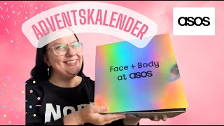 ASOS ADVENTSKALENDER 2024 UNBOXING 💞 ASOS FACE amp BODY ADVENT CALENDAR 2024 [upl. by Otreblon]