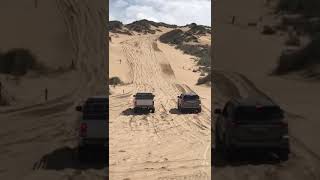 Vleesbaai 28 Fortuner vs v6 hilux [upl. by Eilahs]