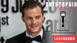 LEGENDADOtb  Jamie Dornan  Red Carpet Première ‘Anthropoid’ amp Interview  51st KVIFF 2016 🎬 [upl. by Melentha]