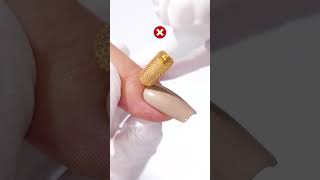 Nail Tech✅Correctly use a drill and bit to remove❤️🔥 nailhacks nailtech naildrillbits [upl. by Caddric]