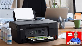 Canon MegaTank G3270 AllinOne Wireless Inkjet Printer Review and setup 2024 [upl. by Kroy]