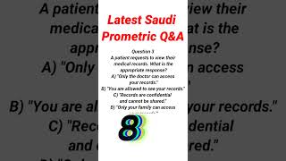 Latest Saudi Prometric Questions and answer [upl. by Marshall]