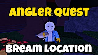 LOCATION Where to Find Bream in Fisch Roblox  Angler Quest [upl. by Tori]