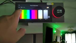 Quick Review on 6inch Tuya Smart Central Control Panel with Internal Zigbee Gateway [upl. by Ijies]