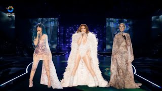 Camila Cabello Jennifer Lopez amp Céline Dion  Live at Elie Saab Show 2024 in Riyadh Saudi Arabia [upl. by Johan]