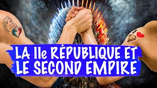 LA IIe RÉPUBLIQUE amp LE 2nd EMPIRE  Histoire  1ère [upl. by Aiuqenehs533]