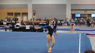 Ella Hodges  Floor Regionals 2018 [upl. by Bega783]