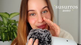 ASMR Puros SUSURROS cerca del micro 🍂 susurros suaves y cosquillosos [upl. by Thomasa922]