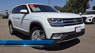 2019 Volkswagen Atlas SEL Sport Utility Tracy Manteca Stockton Modesto Livermore [upl. by Merkle]