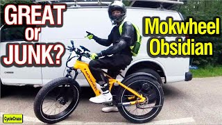 Best FAT TIRE Electric Bike Ive Tested  Mokwheel Obsidian  Best Cheap Fast Ebike 2024 [upl. by Lua]