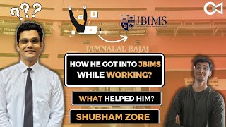 How to clear JBIMS while working  Shubham Zore  Learn JBIMS Stories Crack Every Test [upl. by Shamrao]