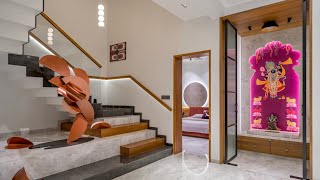 Luxury House in Ahmedabad Design By Increation Associates hometour [upl. by Naugal871]