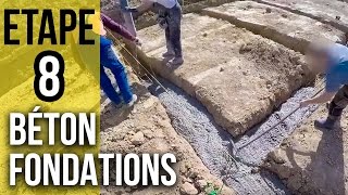 Comment couler du béton pour les fondations  Etape 8 [upl. by Creedon]