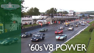 Whitsun Trophy Highlights  Goodwood Revival 2017 [upl. by Cleve271]