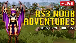 OSRS player Streams RS3  Lets Adventure [upl. by Yntrok]