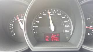 Kia Rio 2012 speed test Kia Rio Top Speed [upl. by Anitsirhc]