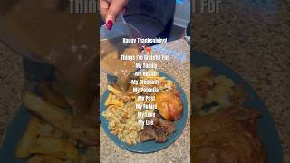 Dinner was served 🦃🤝🎾 thanksgiving thankful grateful dinner [upl. by Sana]