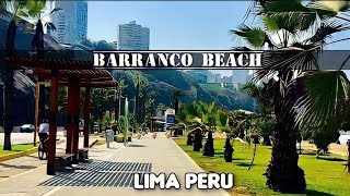 WALKING Around Barranco Beach Lima Peru — Walking Tour Narrated【CC】 [upl. by Niltiac653]