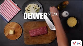 How to cook The Perfect Denver Steak US BEEF [upl. by Ramonda83]