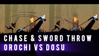 OROCHI fights DOSU  😂 [upl. by Yrian]