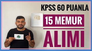 KPSS 60 PUANLA 15 MEMUR ATAMASI  JANDARMA GENEL KOMUTANLIĞI MEMUR BAŞVURUSU [upl. by Fredella]