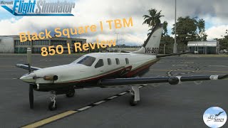 Black Square  TBM 850  Review [upl. by Uhp]