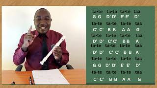 How to play melodies on a DESCANT RECORDER 3 [upl. by Elletsyrk]