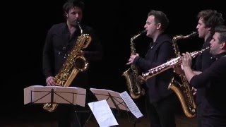 시그넘 색소폰 콰르텟Signum Saxophone Quartet  Pedro Iturralde Pequeña Czarda [upl. by Anikal]