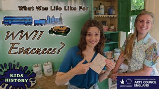 What Was Life Like for WWII Evacuees  chilternopenairmuseum  WWII History for Kids [upl. by Korie]