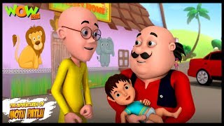 Motu Patlu Cartoons In Hindi  Animated cartoon  Baby alien  Wow Kidz [upl. by Osrick]