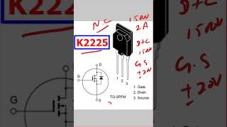 k2225 mosfet k2225 mosfet workingk2225 mosfet testing [upl. by Swayder]