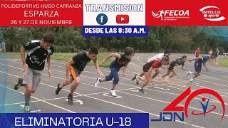 Eliminatorias Juegos Nacionales 20222023  U18  ESPARZA  I Jornada [upl. by Nitnert407]