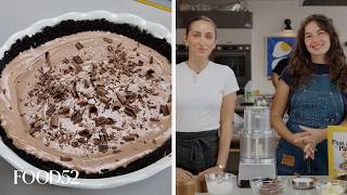 Carolina Gelen Makes Her NoBake Milk Chocolate Pie  Recipe Drop  Food52 [upl. by Nirrok]