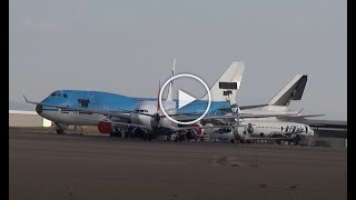 Teruel Airport  Aircraft Boneyard [upl. by Ahsai]