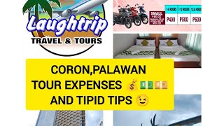 CORON PALAWAN tour expenses and Tipid tips 😉 [upl. by Sublett]