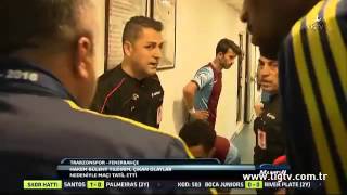 Trabzonspor Fenerbahçe 24 04 2016 olaylı maç görüntüleri [upl. by Romalda]